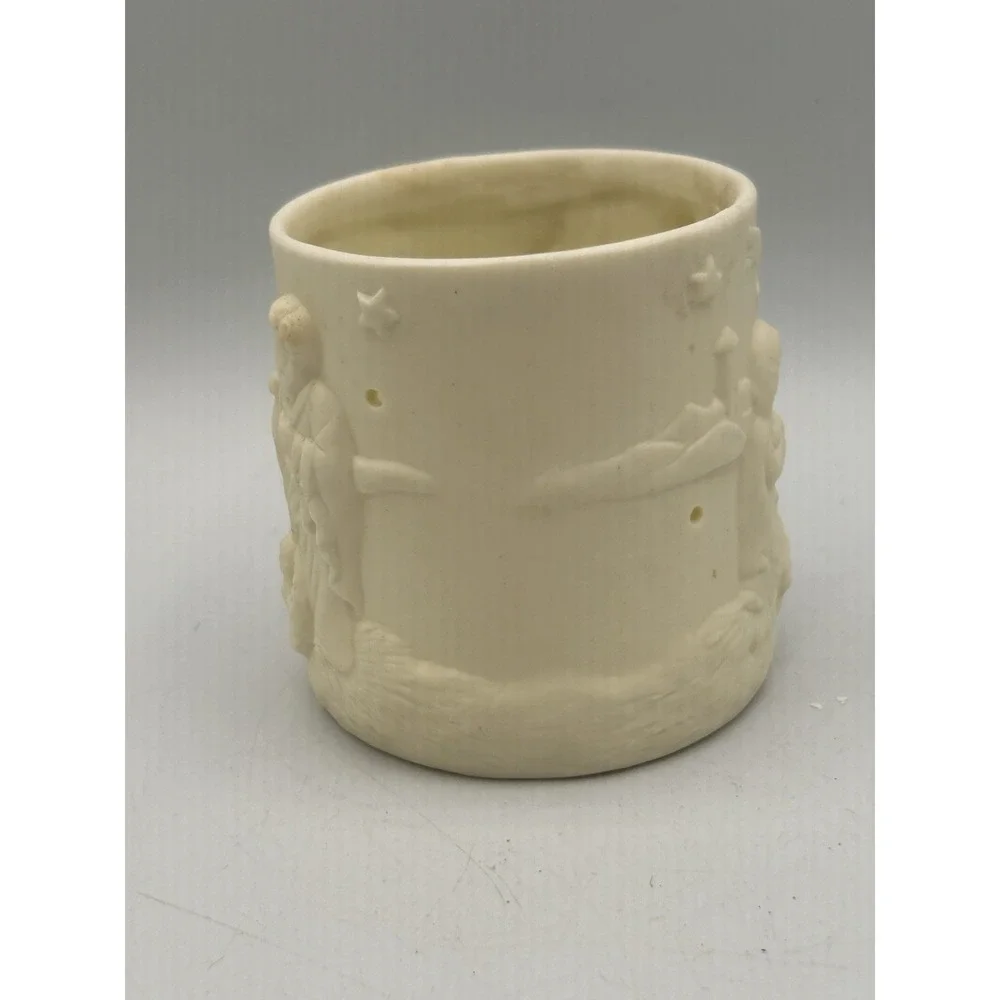Vintage Summit Collection Nativity Scene Votive Candle Holder‎ 3.25